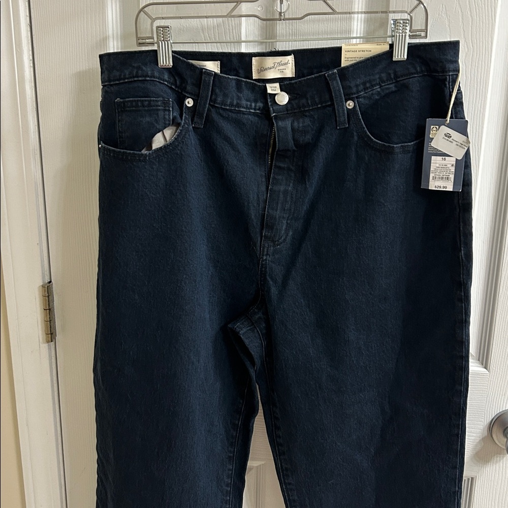 Universal Thread Women's Dark Denim Straight Leg Jeans